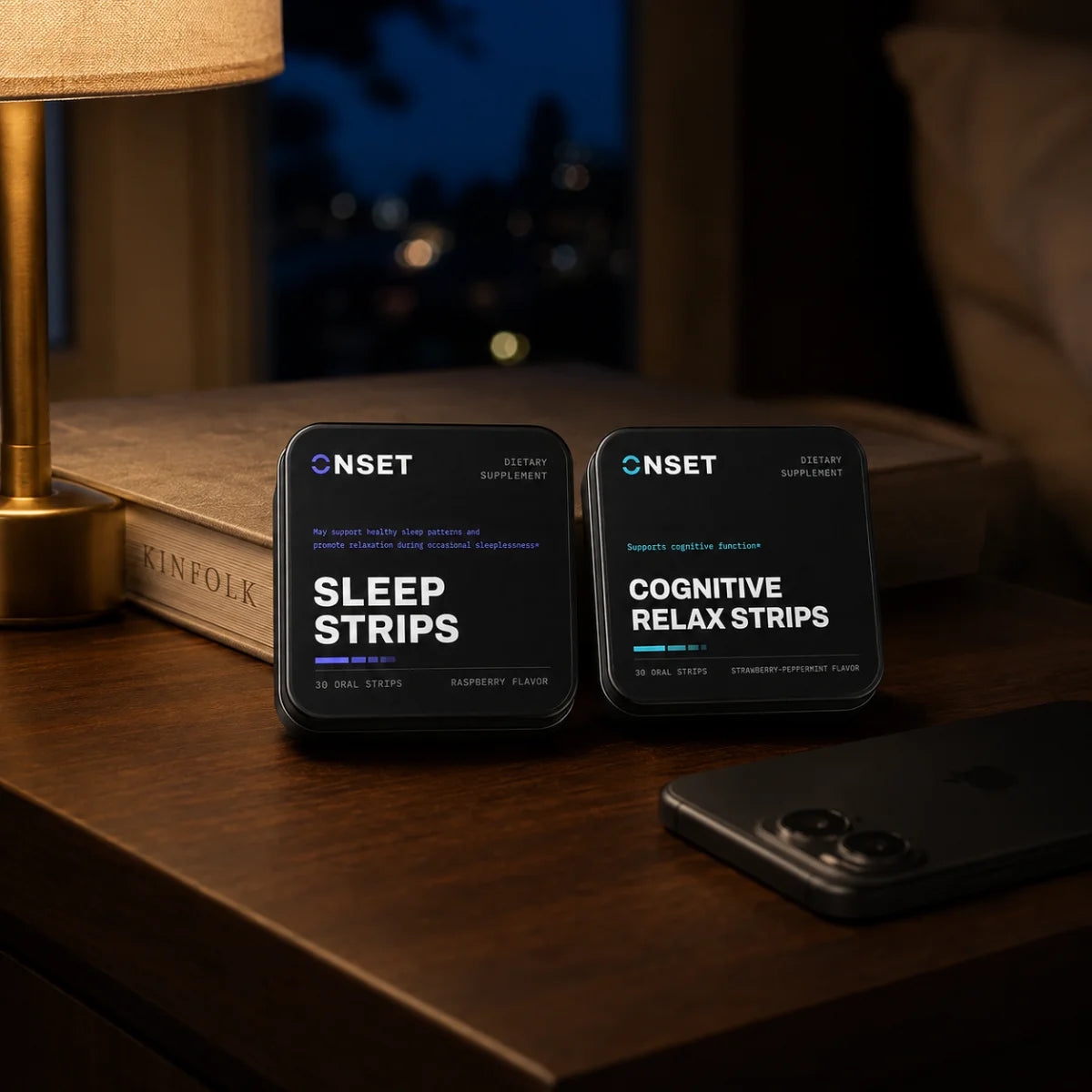 Onset SLEEP Strips — product render 3